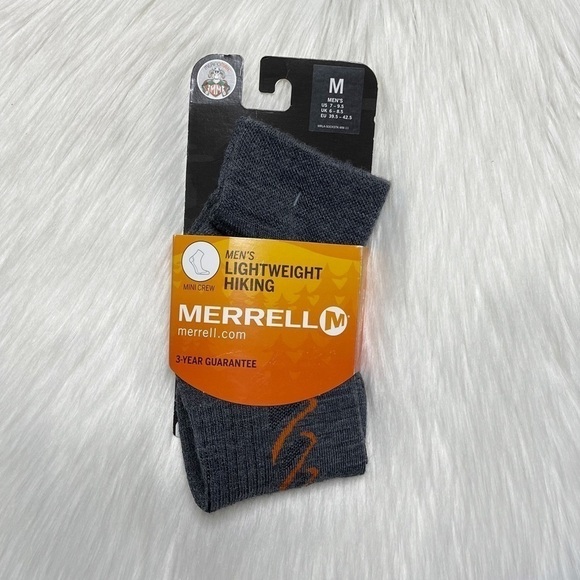 Merrell Other - Merrell Chamaeleon Mini Crew Lightweight Hiking Socks